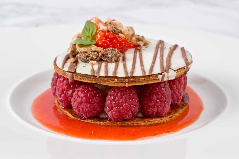 Meuile fueille dessert
