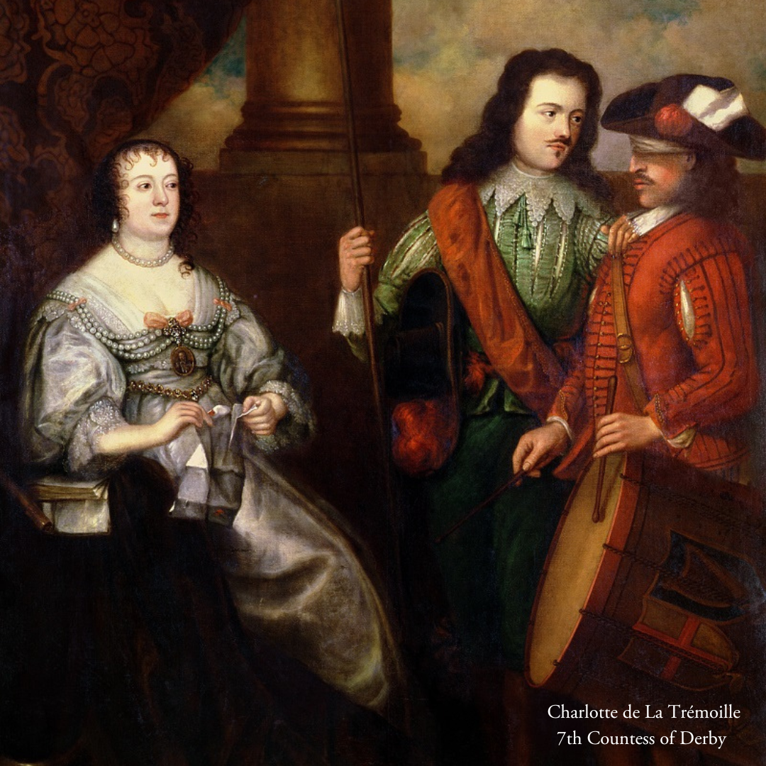 Charlotte De Tremoille, 7th Countess of Derby oil painting.